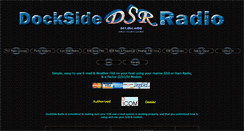Desktop Screenshot of docksideradio.com